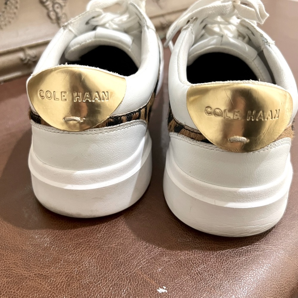 Cole Haan Grand Crosscourt Leather Shoes Sneakers Women's Size 8 - Picture 3 of 7
